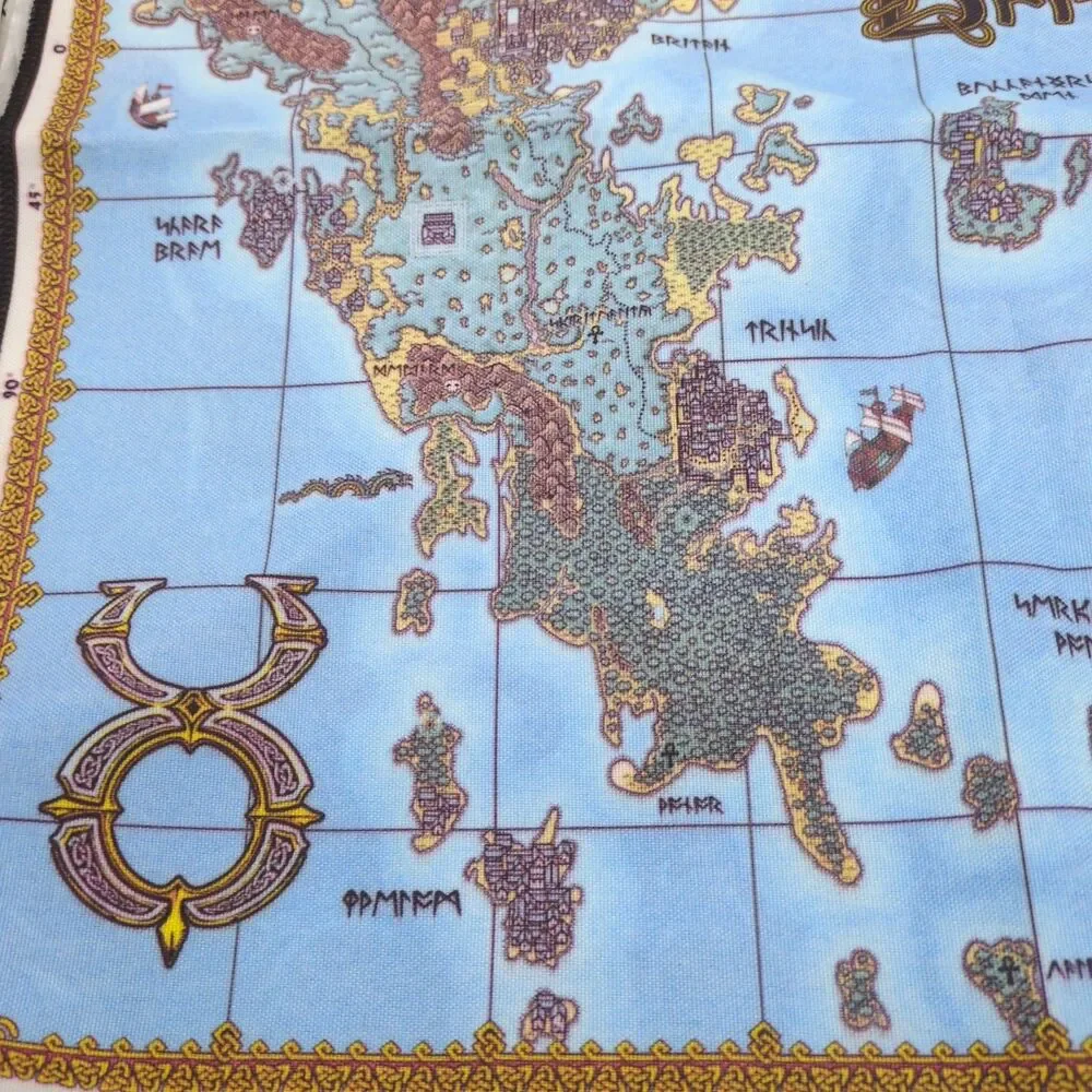 Rare Ultima Online Cloth Map 15